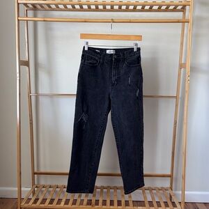 Universal Thread Women's Black Cropped Ankle Jeans